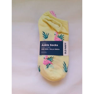 Novelty Ankle Socks  6-Pack for Women One Size